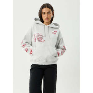 AFENDS RISE PULL ON HOOD - GREY MARLE
