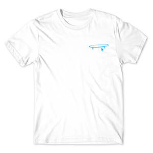 Girl Skateboards: GIRL CRAILTAP LOGO TEE - WHITE