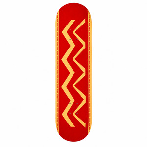 8 25 Skateboard Decks: DECO MUNICIPLE 2 DECK - YELLOW 8.25"