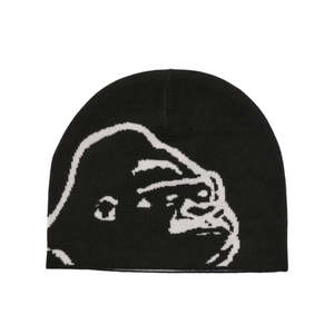XLARGE GORILLA SKULL BEANIE - BLACK