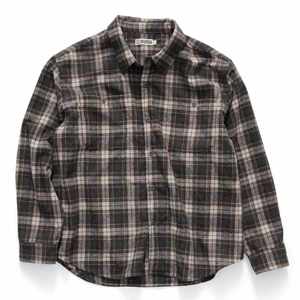 Apparel: S/DOUBLE MASON OUTDOOR LS OVERSHIRT - BROWN/BLUE