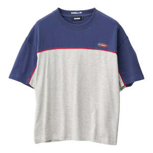 Apparel: XLARGE PANEL GORILLA FIT TEE - NAVY