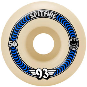 56mm Skateboard Wheels: SPITFIRE FORMULA FOUR CLASSIC 56MM 93D SOFT SLIDERS