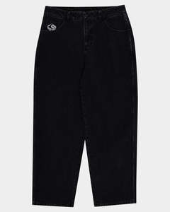 Apparel: SANTA CRUZ WINKOWSKI EIGHTH PLANET BAGGY DENIM PANT - WASHED BLACK