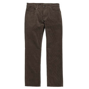 Sale: VOLCOM SOLVER 5 POCKET CORD - BROWN STONE