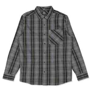 VOLCOM HEAVY TWILLS FLANNEL - GLOSS BLACK