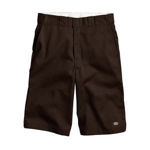 Mens Shorts: DICKIES 42283 13" LOOSE FIT MULTI POCKET SHORT - DARK BROWN