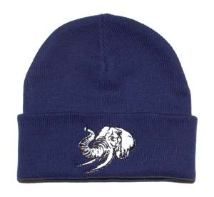 Beanies: UNCONDITIONAL ELEPHANT IN THE ROOM BEANIE - BLUE
