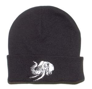 UNCONDITIONAL ELEPHANT IN THE ROOM BEANIE - BLACK