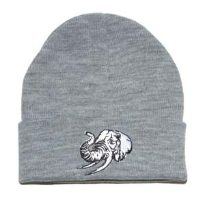 UNCONDITIONAL ELEPHANT IN THE ROOM BEANIE - GREY