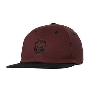 SPITFIRE LIL BIGHEAD STRAPBACK CAP - BURGUNDY/BLACK