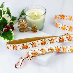 Snow Cute - Vegan Leather Dog Lead