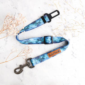 Shell Yeah - Ocean Waves Dog Car Seat Belt