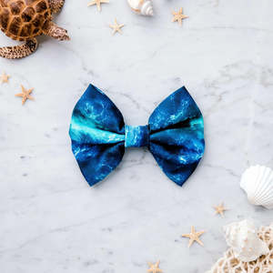 Shell Yeah - Ocean Waves Bow Tie