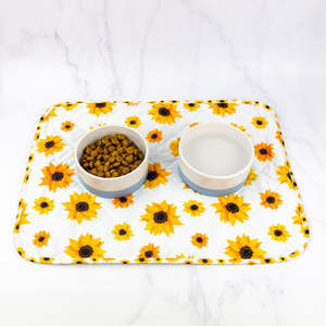 Sunshine On My Mind Range: Sunshine on my Mind - Dog Bowl Mat