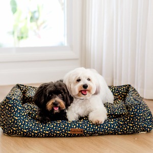 Midnight Leopard - Snuggle Bud Dog Bed