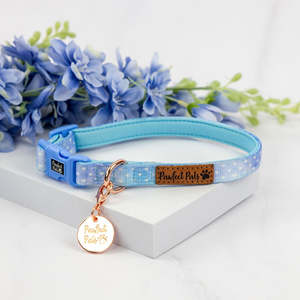 Once Upon a Flower - Hearts Soft Dog Collar