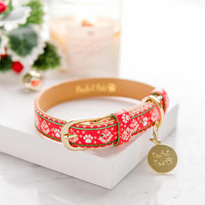 Sleigh-In It - Dog Collar