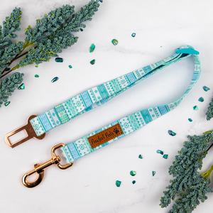 Aquamarine Dreams - Dog Car Seat Belt
