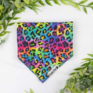 50 Off: Wild Rainbow - Cotton Bandana