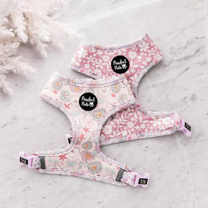 Reversible Dog Harnesses: Precious Petal - Reversible Dog Harness