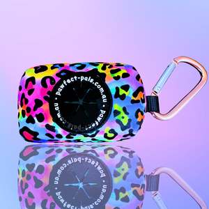 Dog Waste Bag Holders: Wild Rainbow - Deja Poo Waste Bag Holder