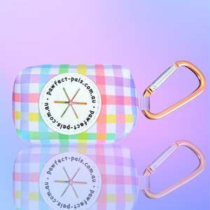 All: Once and Flor-all - Gingham Deja Poo Waste Bag Holder