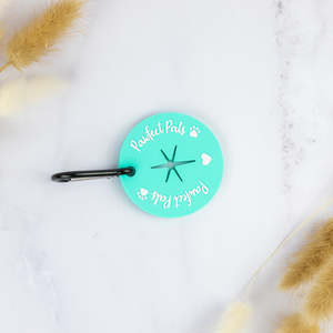 Waste Bag Carrier - Aqua