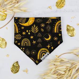 Dog Bandanas: Midnight Sky - Cotton Bandana