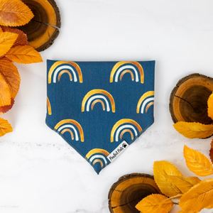 Dog Bandanas: Wild at Heart - Golden Horizons Cotton Bandana