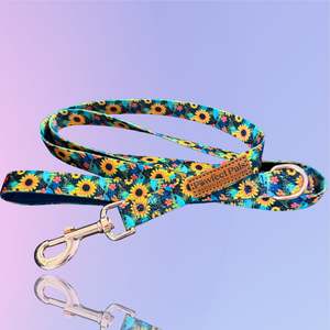 Soft Dog Leads: Sunflower Bloom - Soft Lead