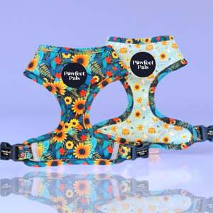 All: Sunflower Bloom - Reversible Dog Harness
