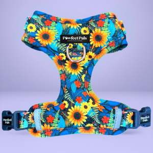 Sunflower Bloom - No-Pull Adjustable Harness