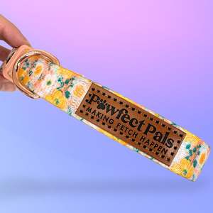 Soft Dog Collars: Summer Field - Soft Dog Collar