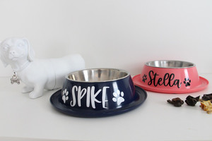 Products: Food Bowl Decal Pawfect Limited