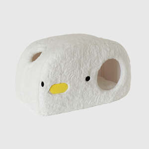 Purroom: Purroom Snow Bun Cat Cave Bed
