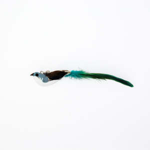 Bluebird Feather Cat Teaser Wand