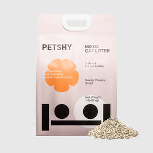 Cat Litters: PETSHY Classic Tofu & Bentonite Mixed Cat Litter