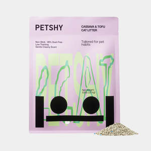 Cat Litters: PETSHY Tofu & Cassava Mixed Cat Litter