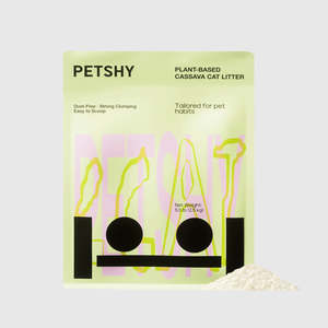 Cat Litters: PETSHY Cassava Cat Litter