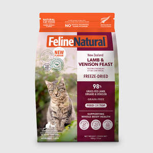 Feline Natural Lamb & Venison Feast Freeze Dried Cat Food