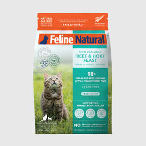 Feline Natural Beef & Hoki Feast Freeze Dried Cat Food