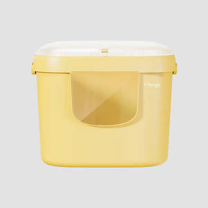 Only At Pawpicks Home: Mango Large Covered Cat Litter Box
