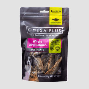 No Sale Product: OMEGA PLUS Whole King Salmon Pet Treats