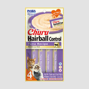 Cart Recommend: INABA Churu Hairball Control Tuna Cat Treats