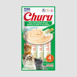 Cart Recommend: INABA Churu Tuna with Chicken Cat Treats