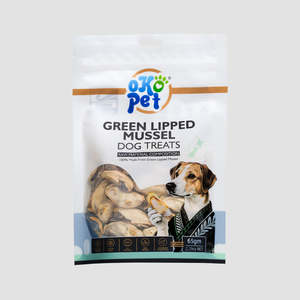 OKO PET Green Lipped Mussel Dog Treats 65g
