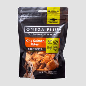 Treats: OMEGA PLUS King Salmon Bites Dog Treats