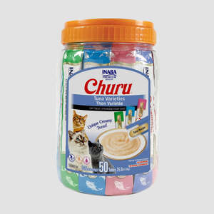INABA Churu Tuna Varieties Bulk Cat Treats