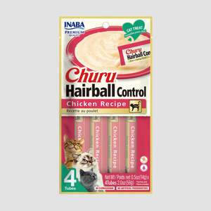 Inaba: INABA Churu Hairball Control Chicken Cat Treats